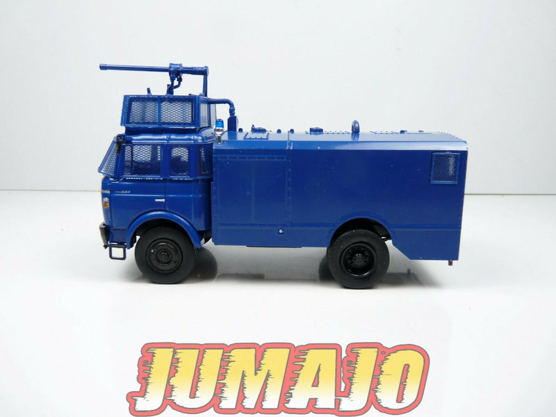 BER11 CAMIONS 1/43 Hachettes IXO BERLIET GBK80 Fourgon-Pompe Gendarmerie